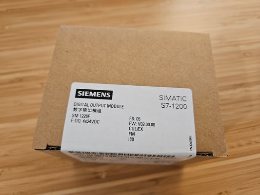 Siemens 6ES7 226-6DA32-0XB0 SIMATIC S7-1200 digital output SM 1226 F-DQ 4x, PROFIsafe 6ES7226-6DA32-0XB0